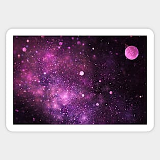 Rose nebula Sticker